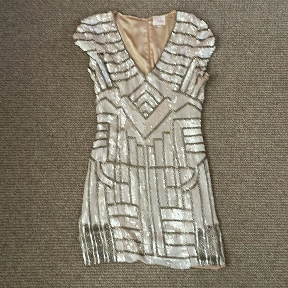 Parker sequin dress XS won once! - Picture 1 of 4